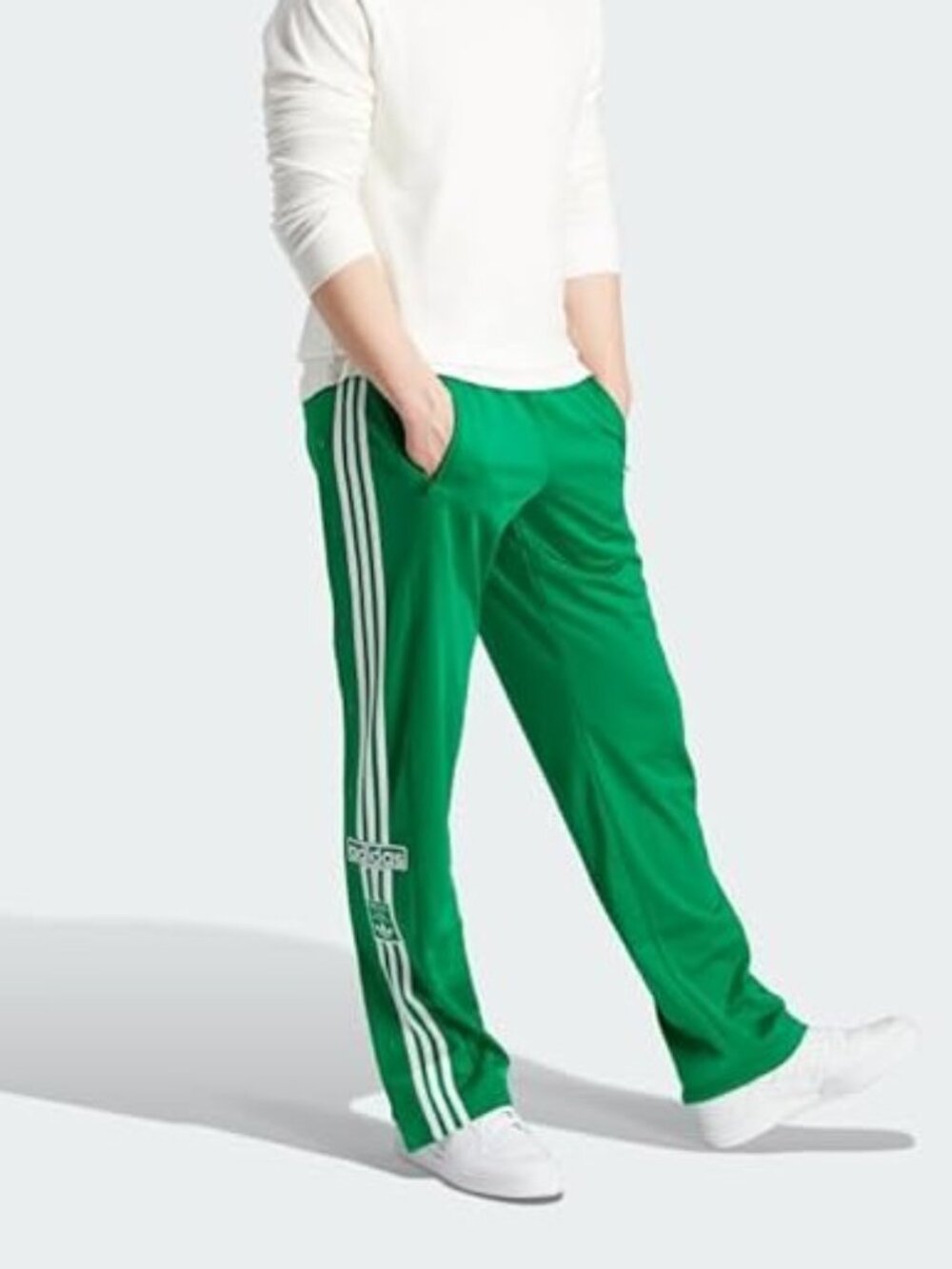 Adidas Originals Men's Green Adicolor Classics Adibreak Pants IN8077